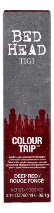 Тонирующий гель для волос Bed Head Colour Trip 89,1г: Deep Red