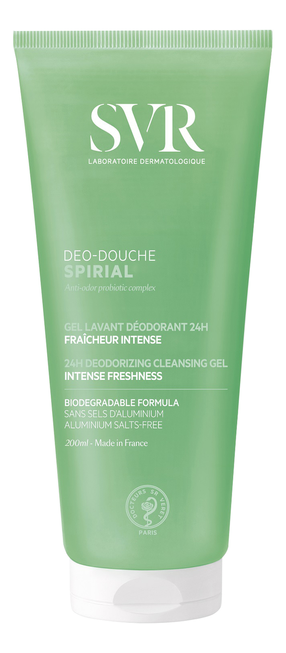 

Моющий гель-дезодорант для волос и тела Spirial Deo-Douche 200мл