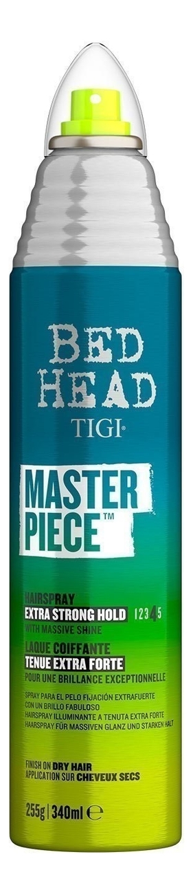

Лак для блеска и фиксации волос Bed Head Masterpiece : Лак 340мл, Лак для блеска и фиксации волос Bed Head Masterpiece