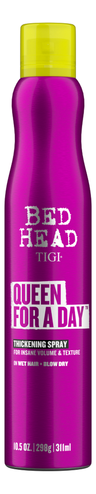 

Спрей для придания объема волосам Bed Head Queen For A Day 311мл