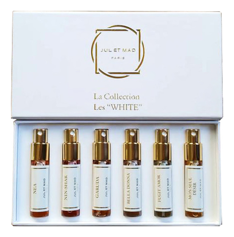 

Set La Collection Les White: набор 6*7мл (Nea, Nin-Shar, Garuda, Bella Donna, Fugit Amor, Mon Seul Desir), Set La Collection Les White