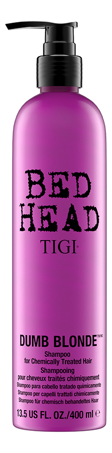 Шампунь для светлых волос Bed Head Dumb Blonde Shampoo For Chemically Treated Hair: Шампунь 400мл