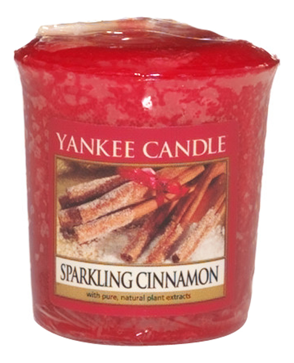 

Ароматическая свеча Sparkling Cinnamon: Свеча 49г, Ароматическая свеча Sparkling Cinnamon
