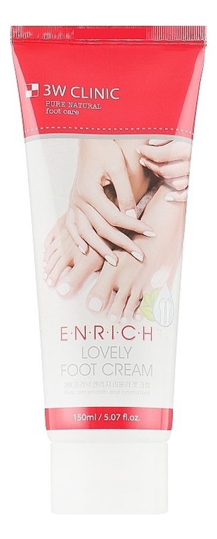 

Крем для ног Enrich Lovely Foot Treatment 150мл