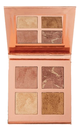 

Палетка хайлайтеров для лица Face Quad: Ignite, Палетка хайлайтеров для лица Face Quad