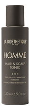 La Biosthetique Стимулирующий тоник для кожи головы Homme Hair & Scalp Tonic 150мл
