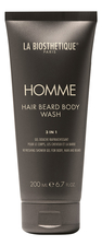 La Biosthetique Очищающий гель для тела, волос и бороды Homme Hair Beard Body Wash