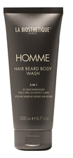 La Biosthetique Очищающий гель для тела, волос и бороды Homme Hair Beard Body Wash