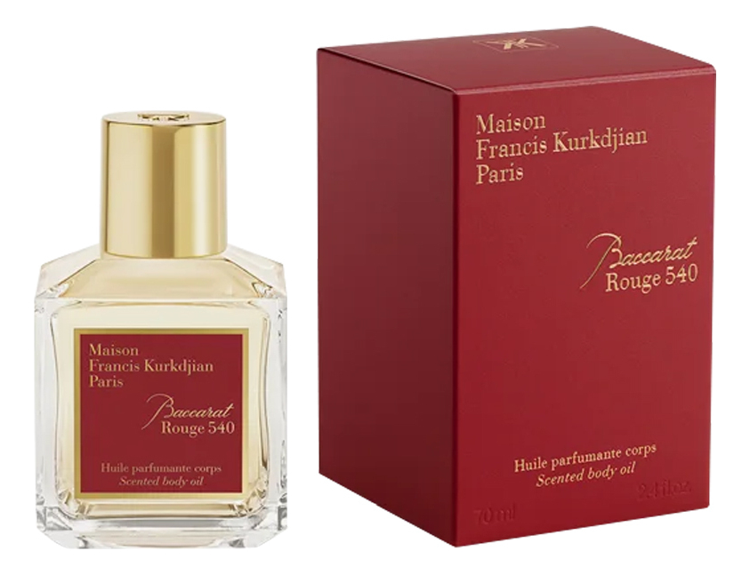 

Francis Kurkdjian Baccarat Rouge 540: масло для тела 70мл, Baccarat Rouge 540
