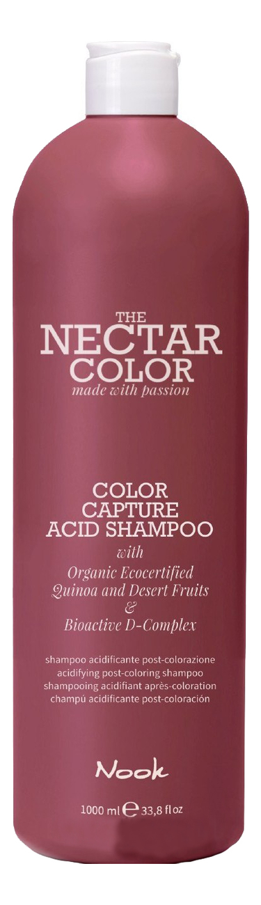 Закрепляющий шампунь после окрашивания Nectar Color Color Capture Acid Shampoo: Шампунь 1000мл