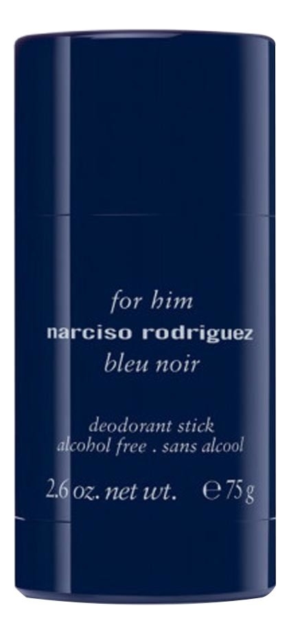 

Narciso Rodriguez Bleu Noir For Him 2018: дезодорант твердый 75мл, Narciso Rodriguez Bleu Noir For Him 2018