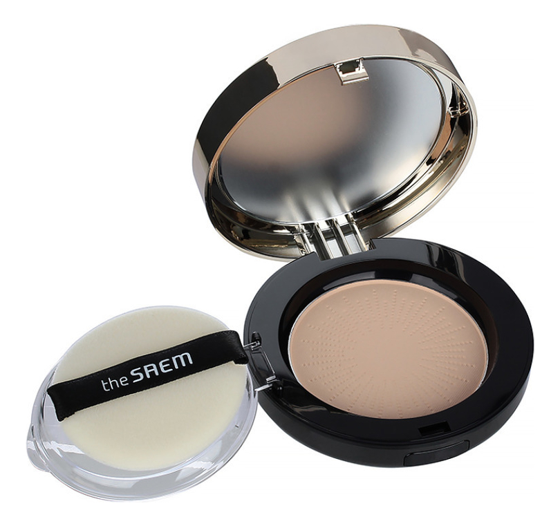 

Компактная пудра для лица Eco Soul Luxury Gold Pact SPF30 РА+++ 9г: 21 Light Beige, Компактная пудра для лица Eco Soul Luxury Gold Pact SPF30 РА+++ 9г