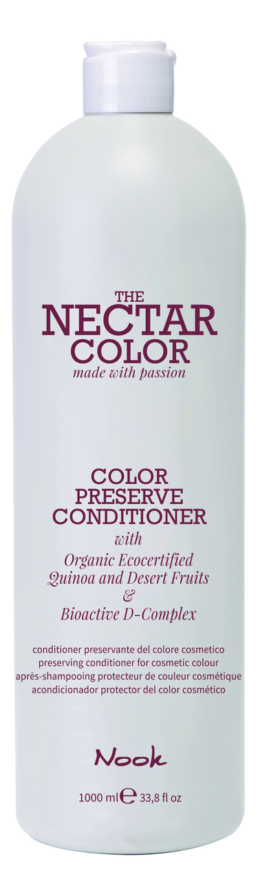 

Кондиционер для окрашенных волос Nectar Color Preserve Conditioner: Кондиционер 1000мл, Кондиционер для окрашенных волос Nectar Color Preserve Conditioner