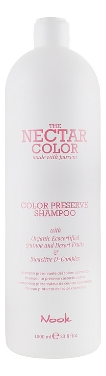 

Шампунь для окрашенных волос Nectar Color Preserve Shampoo: Шампунь 1000мл, Шампунь для окрашенных волос Nectar Color Preserve Shampoo