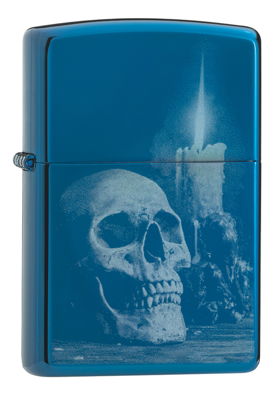 

Зажигалка бензиновая Classic Skull Design 29704