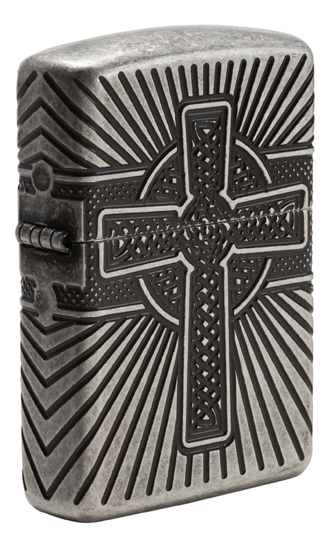 

Зажигалка бензиновая Armor Celtic Cross Design 29667