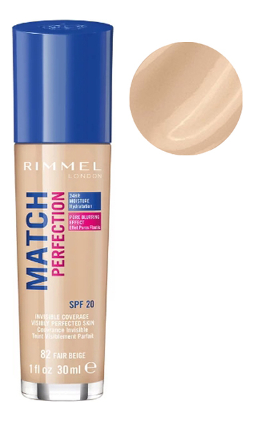 

Тональный крем Match Perfection 30мл: 082 Fair Beige, Тональный крем Match Perfection 30мл