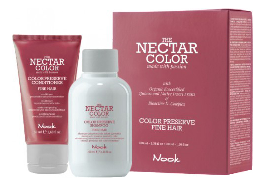 

Набор Color Preserve Fine Hair (шампунь 100мл + кондиционер для ухода за окрашенными тонкими волосами 50мл)