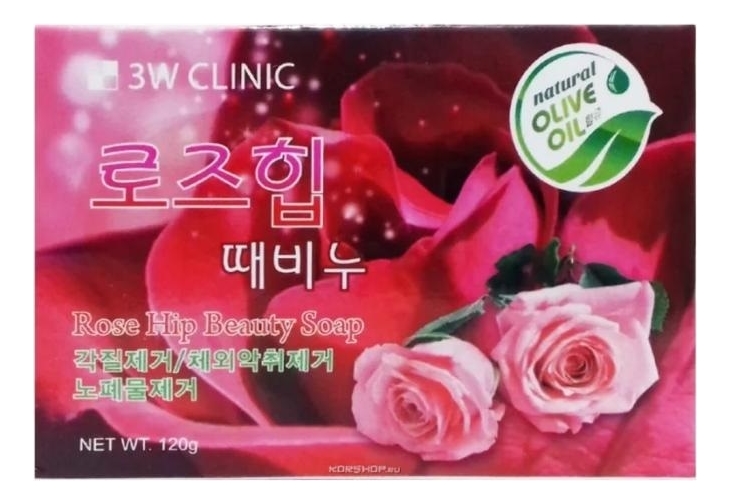 

Мыло кусковое Роза Rose Hip Beauty Soap 120г