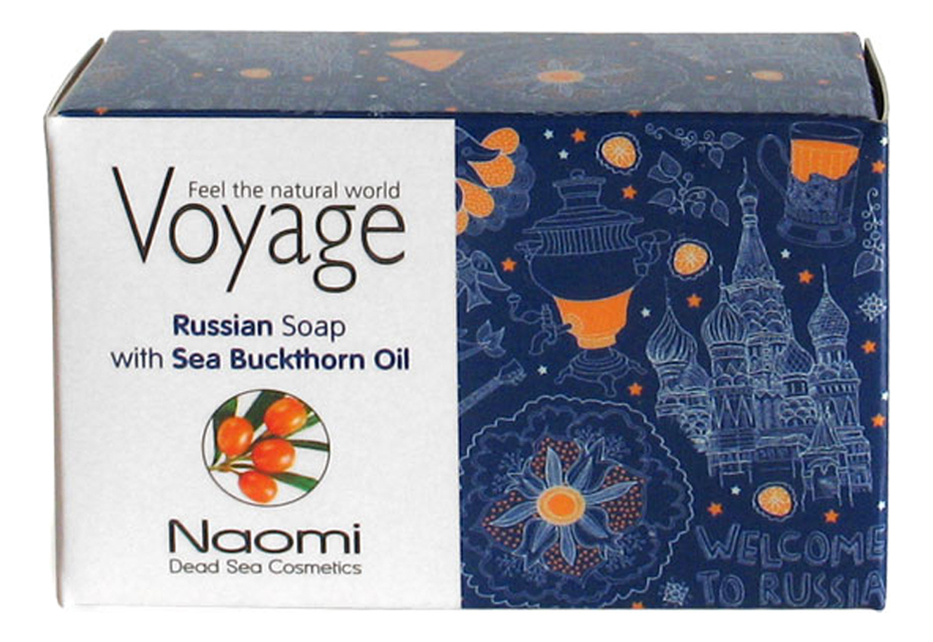 Мыло для лица, волос и тела Voyage Russian Soap With Sea Buckthorn Oil 140г