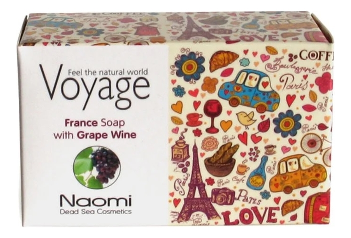 

Мыло для лица и тела Voyage France Soap With Grape Wine 140г