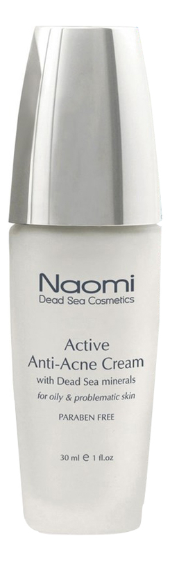 

Активный крем для лица против акне Active Anti-Acne Cream With Dead Sea Minerals: Крем 30мл, Активный крем для лица против акне Active Anti-Acne Cream With Dead Sea Minerals