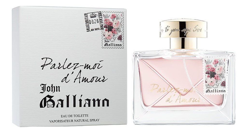 

John Galliano Parlez-moi d'Amour: туалетная вода 30мл, John Galliano Parlez-Moi D'Amour