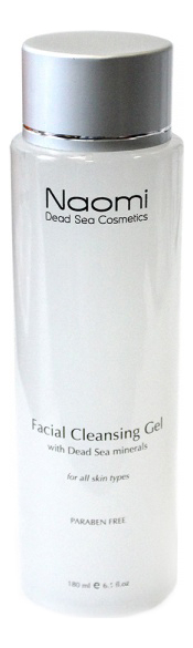 

Очищающий гель для лица Facial Cleansing Gel With Dead Sea Minerals 180мл