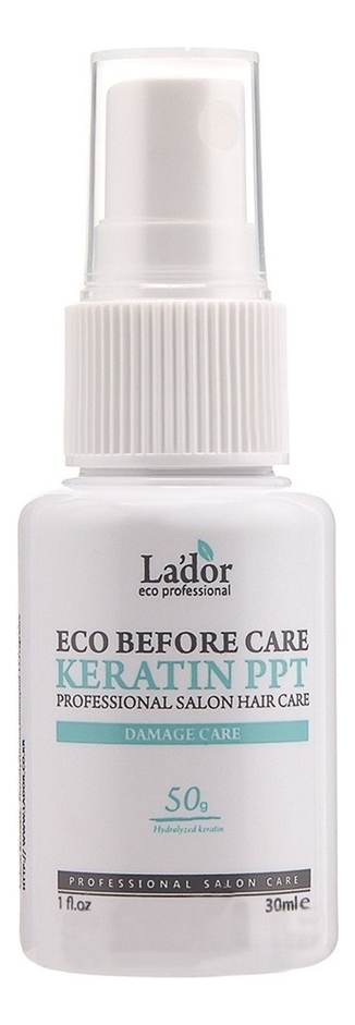 Спрей для волос кератиновый Before Care Keratin PPT: Спрей 30мл спрей для волос la dor before care keratin ppt 150 мл
