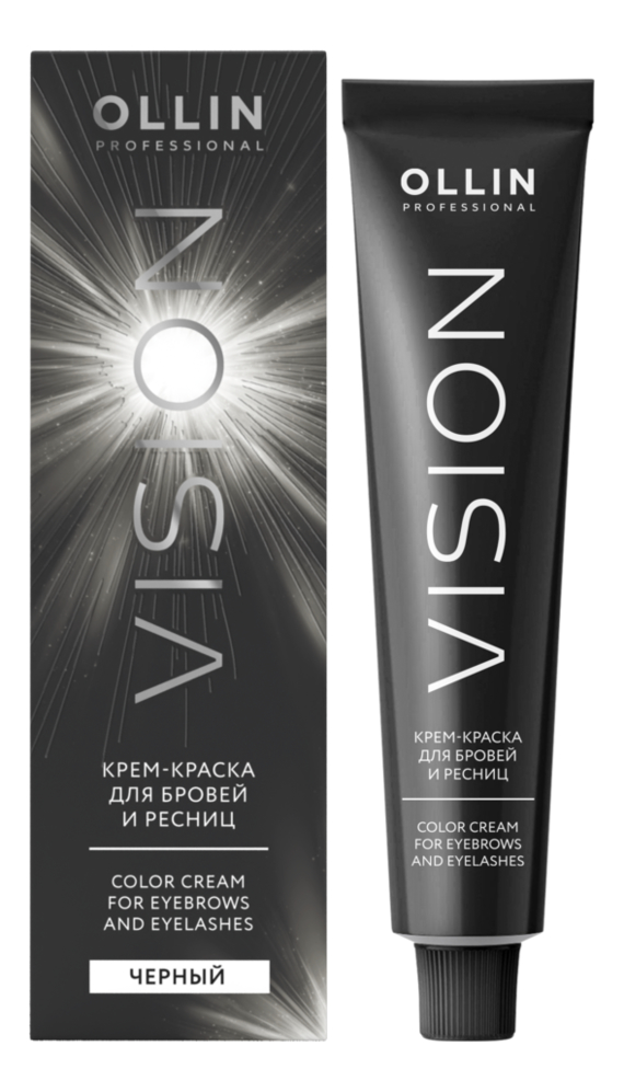 

Крем-краска для бровей и ресниц Vision Color Cream 20мл: Черный, Крем-краска для бровей и ресниц Vision Color Cream 20мл