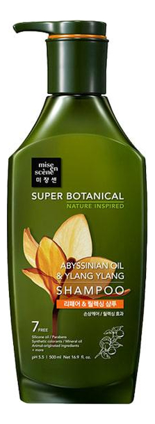 

Восстанавливающий шампунь для волос Super Botanical Abyssinian Oil & Ylang Ylang Shampoo 500мл