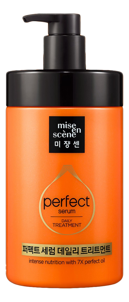 Купить Питательная маска для поврежденных волос Perfect Serum Treatment Pack: Маска 1000мл, Mise En Scene