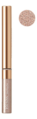 

Жидкие тени для глаз сияющие Eco Soul Sparkling Eye 2,7г: PK01 Champagne Bar, Жидкие тени для глаз сияющие Eco Soul Sparkling Eye 2,7г