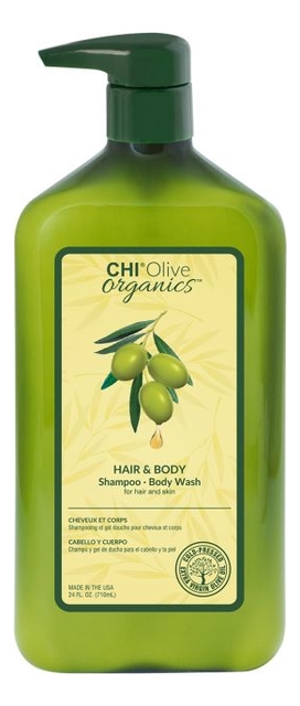 

Шампунь для волос и тела Olive Organics Hair and Body Shampoo Body Wash: Шампунь 710мл, Шампунь для волос и тела Olive Organics Hair and Body Shampoo Body Wash