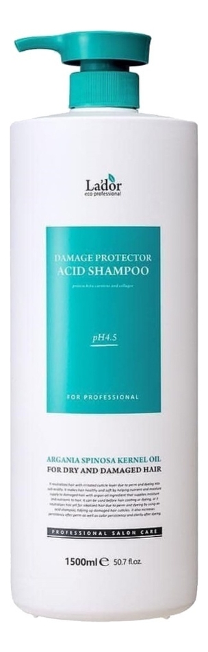 Купить Шампунь для волос с аргановым маслом Damaged Protector Acid Shampoo: Шампунь 1500мл, La`dor