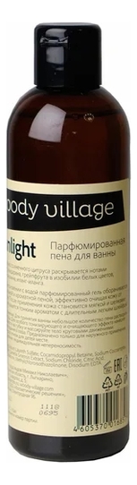 

Парфюмированная пена для ванны Sunlight 250мл