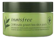 

Интенсивная трех-минутная маска для лица 3-Minute Green Tea skin Pack 70мл