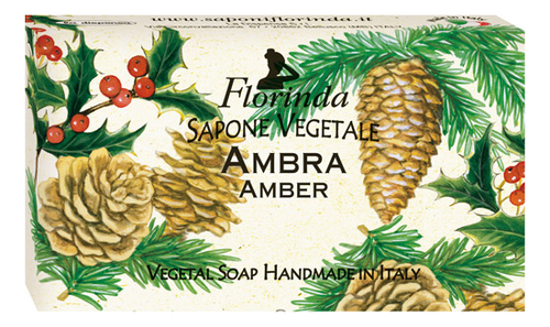 

Натуральное мыло Magie Di Natale Ambra 100г