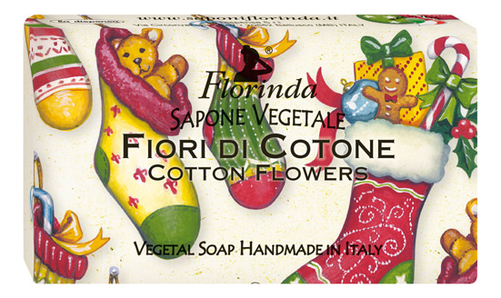 

Натуральное мыло Magie Di Natale Fiori Di Cotone 100г