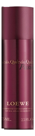 

Quizas, Quizas, Quizas Pasion: дезодорант 75мл, Quizas, Quizas, Quizas Pasion