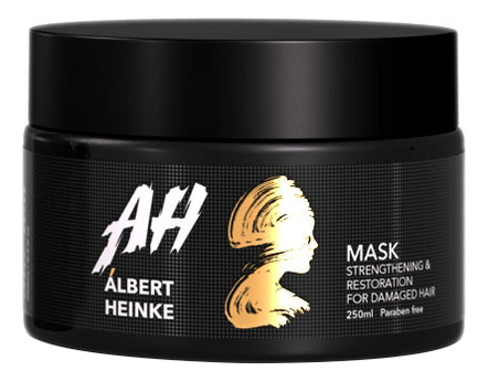 

Маска для восстановления и укрепления поврежденных волос Albert Heinke Mask Strengthening & Restoration For Damaged Hair 250мл