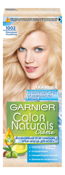 

Краска для волос Color Naturals: 1002 Жемчужный ультраблонд, Краска для волос Color Naturals