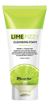 Пенка для умывания Lime Fizzy Cleansing Foam 120мл