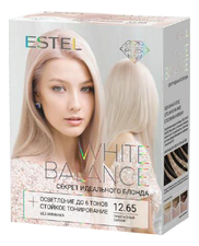 ESTEL Набор Секрет идеального блонда Прекрасный сапфир 12.65 White Balance