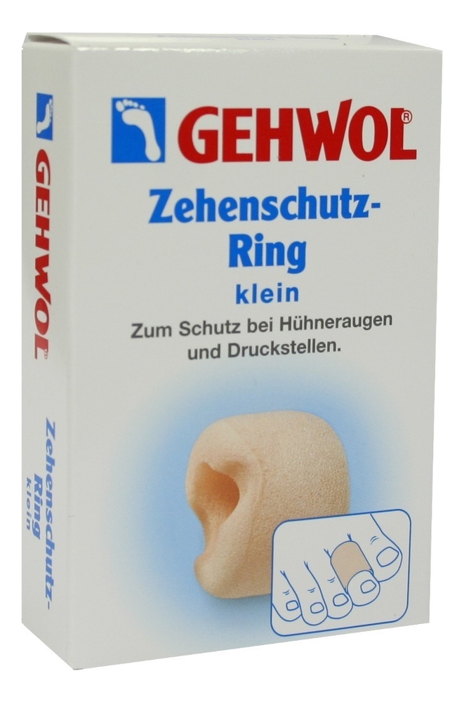 Кольца для пальцев защитные Zehenschutz-Ring 2шт (маленький размер): Маленький размер