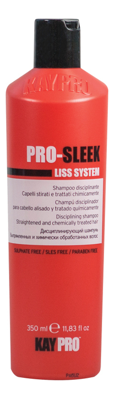

Шампунь разглаживающий для химически выпрямленных волос Pro Sleek Liss-System: Шампунь 350мл, Шампунь разглаживающий для химически выпрямленных волос Pro Sleek Liss-System