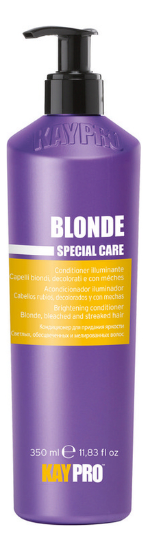 Кондиционер с сапфиром для придания яркости Blonde Special Care: Кондиционер 350мл
