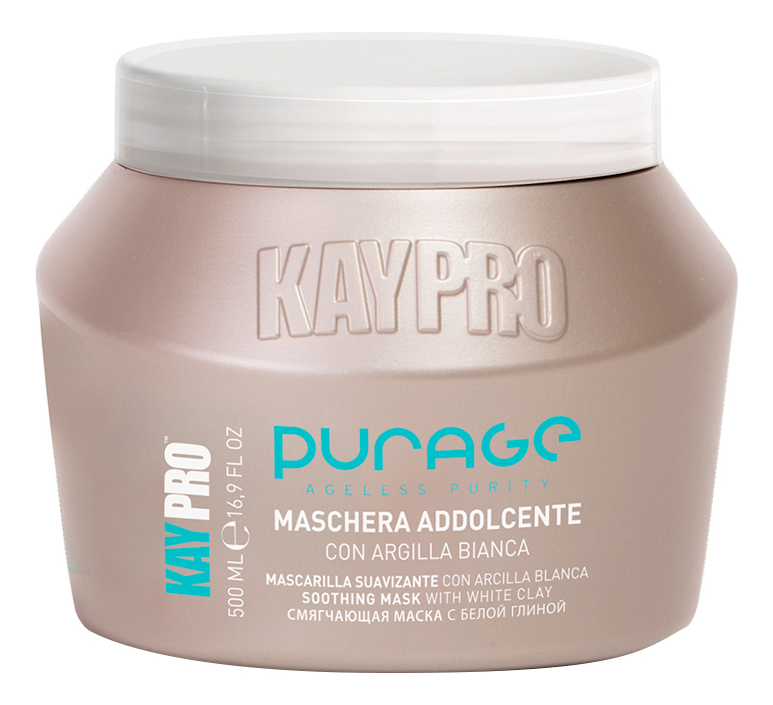 Маска для волос на основе белой глины Purage Ageless Purity Soothing Mask White Clay: Маска 500мл