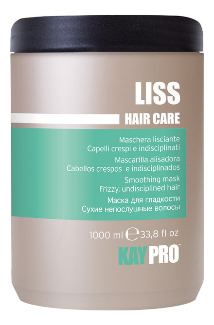 Маска для разглаживания вьющихся волос Liss Hair Care: Маска 1000мл