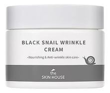 The Skin House Крем для лица с муцином черной улитки Black Snail Wrinkle Cream 50мл